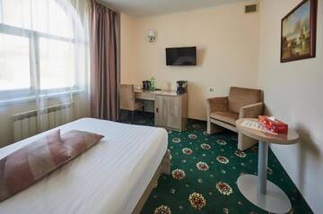 Фото номера Стандартный одноместный номер Гостиница Imperial Palace Hotel г. Южно-Сахалинск 5